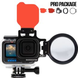 Kit FLIP Pro con dos filtros y lente macro para GoPro 5 a 13