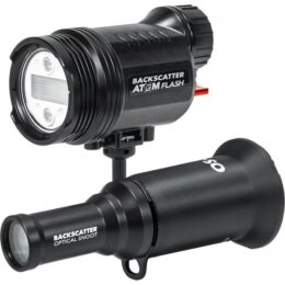 Backscatter Atom Flash strobe and OS-2 Snoot Combo
