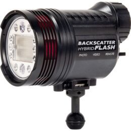 Backscatter Hybrid Flash Underwater Strobe HF-1